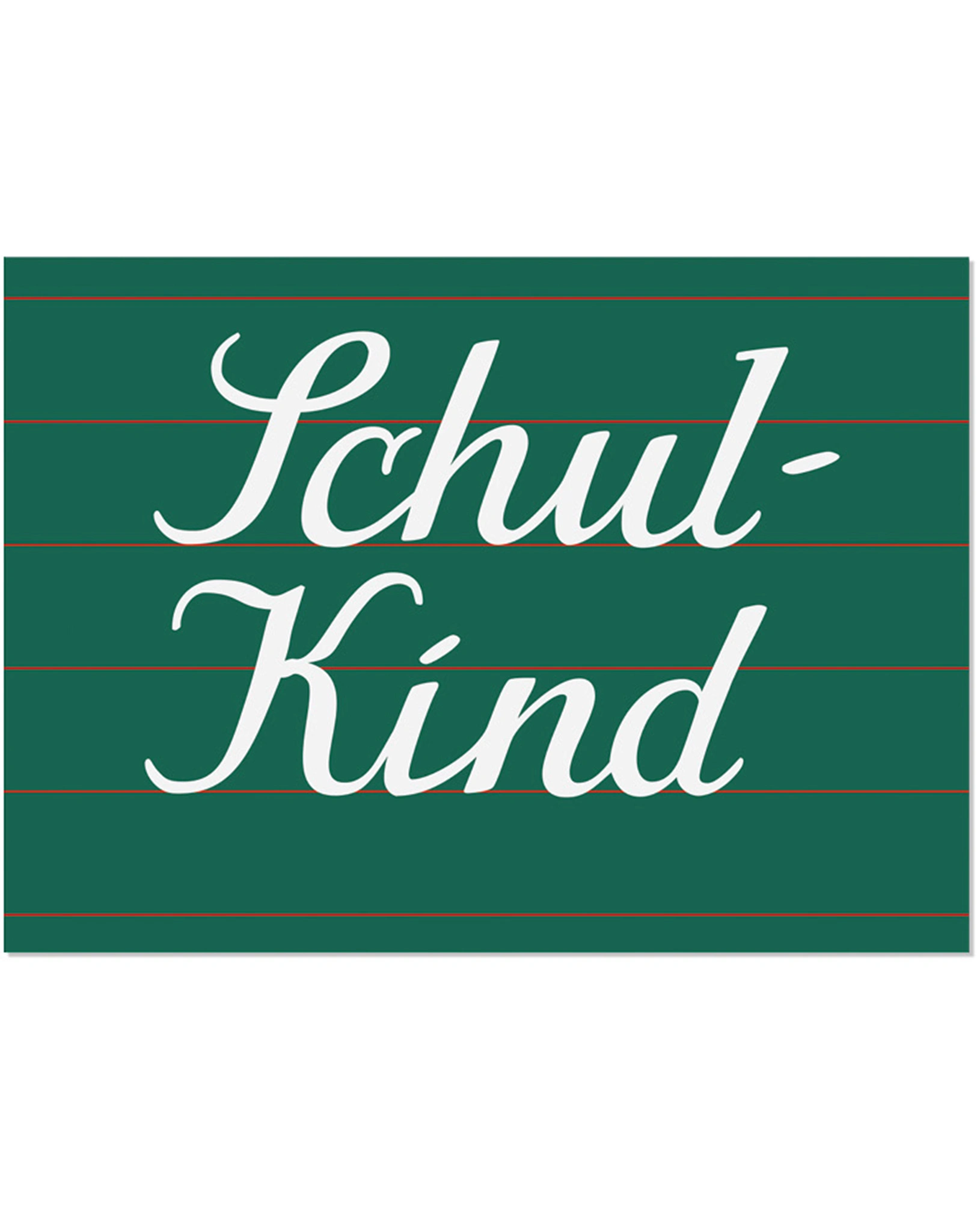 Postkarte SCHULKIND 5er-Set