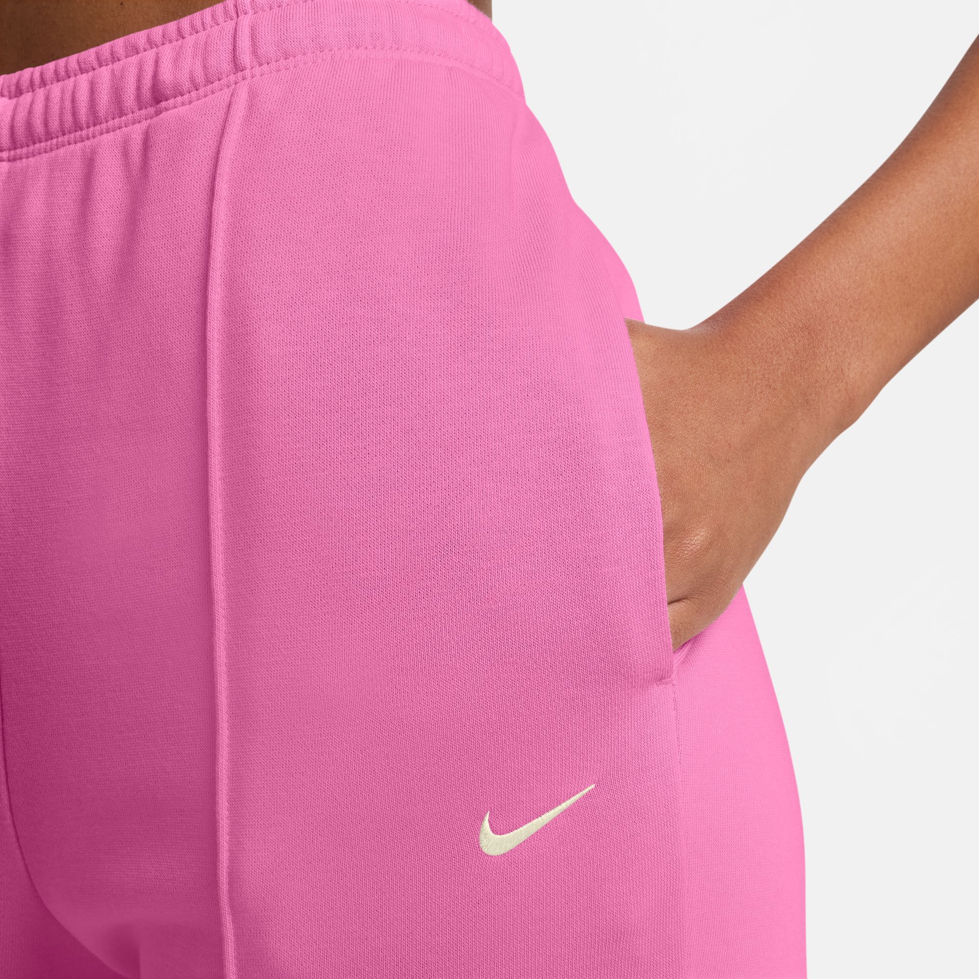 Sportswear Chill Terry Sweatpants Dame 675/Playful Pink/Sail