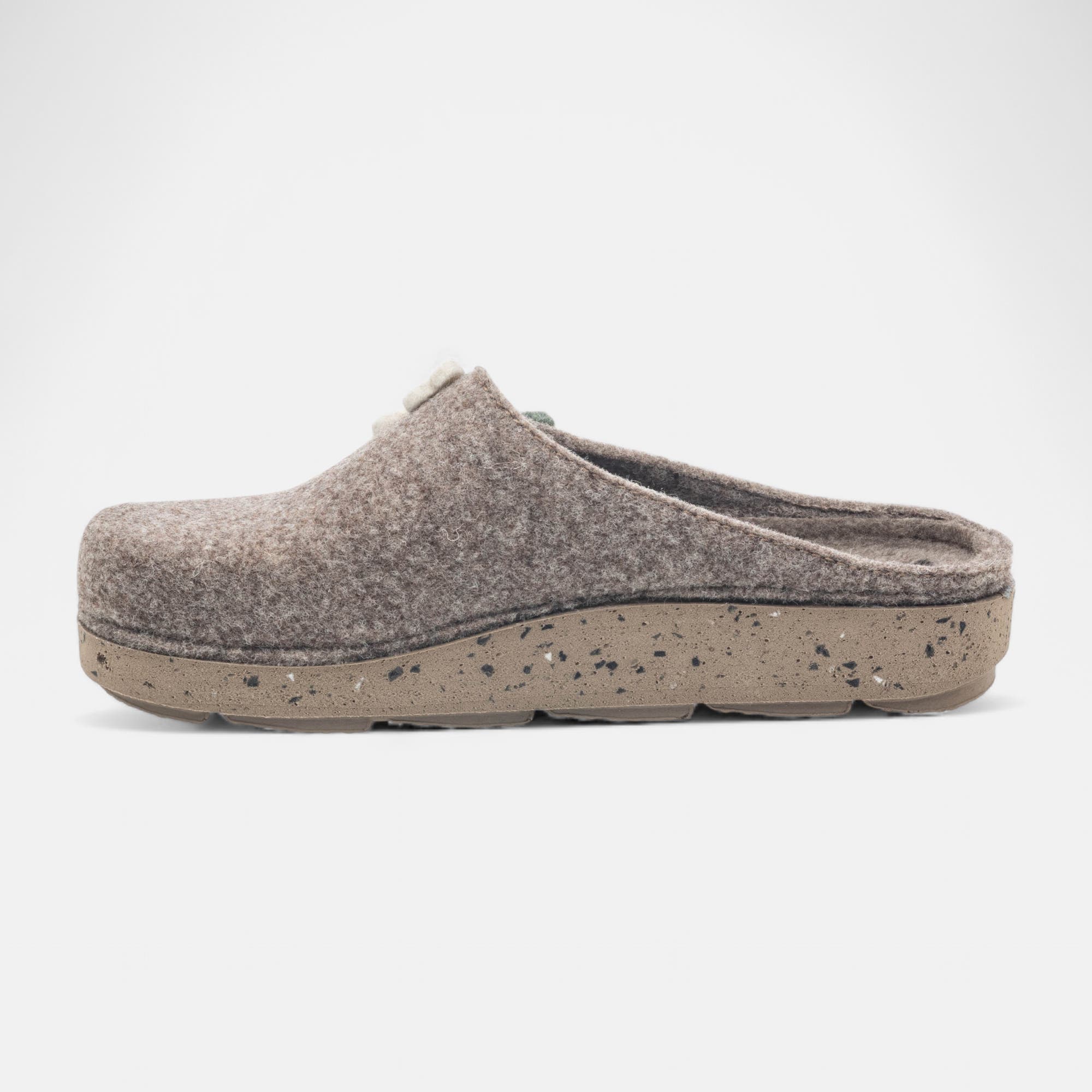 Pantoufles mules Femme beige