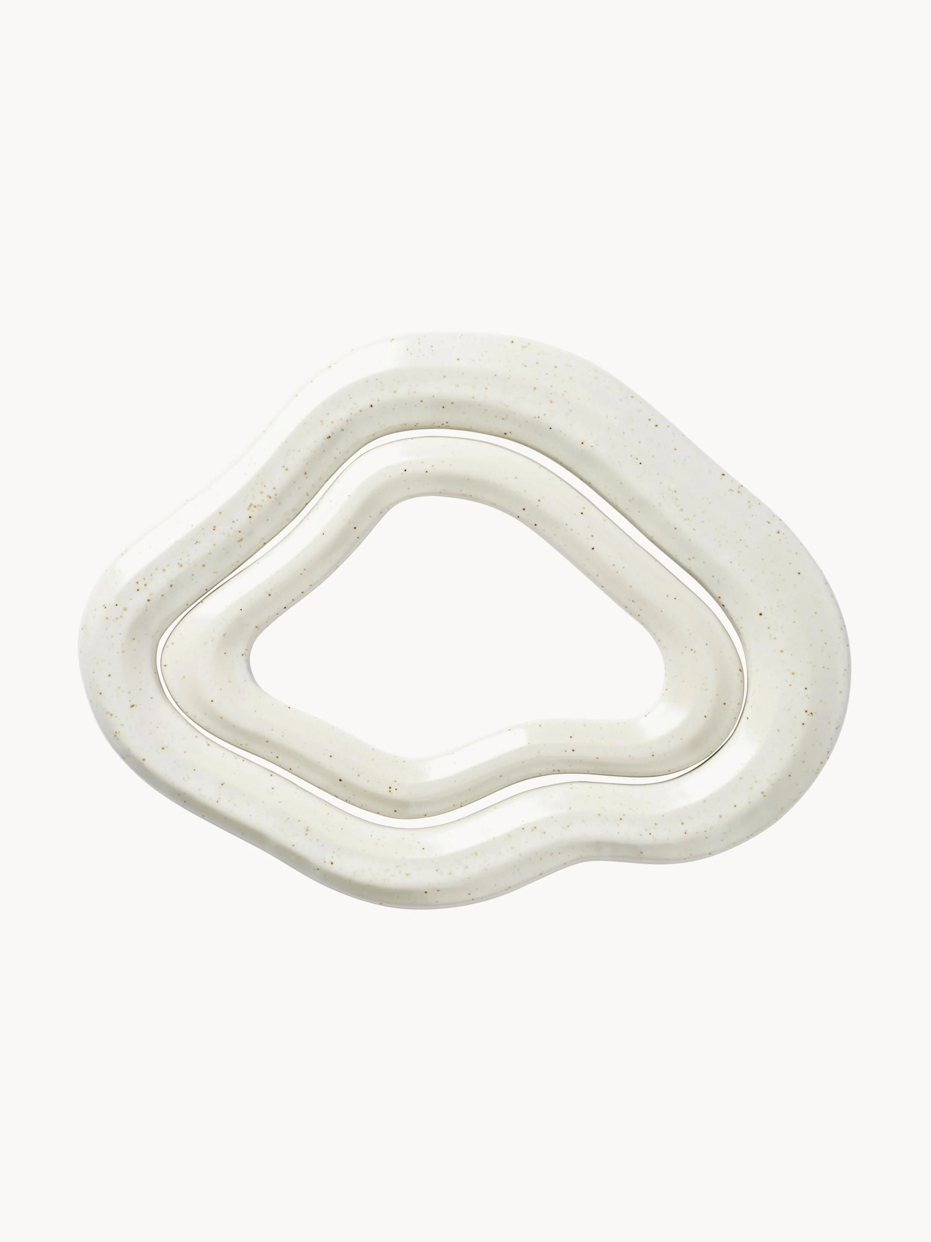 Handgemaakte onderzetters Nordic Vanilla, 2-delig