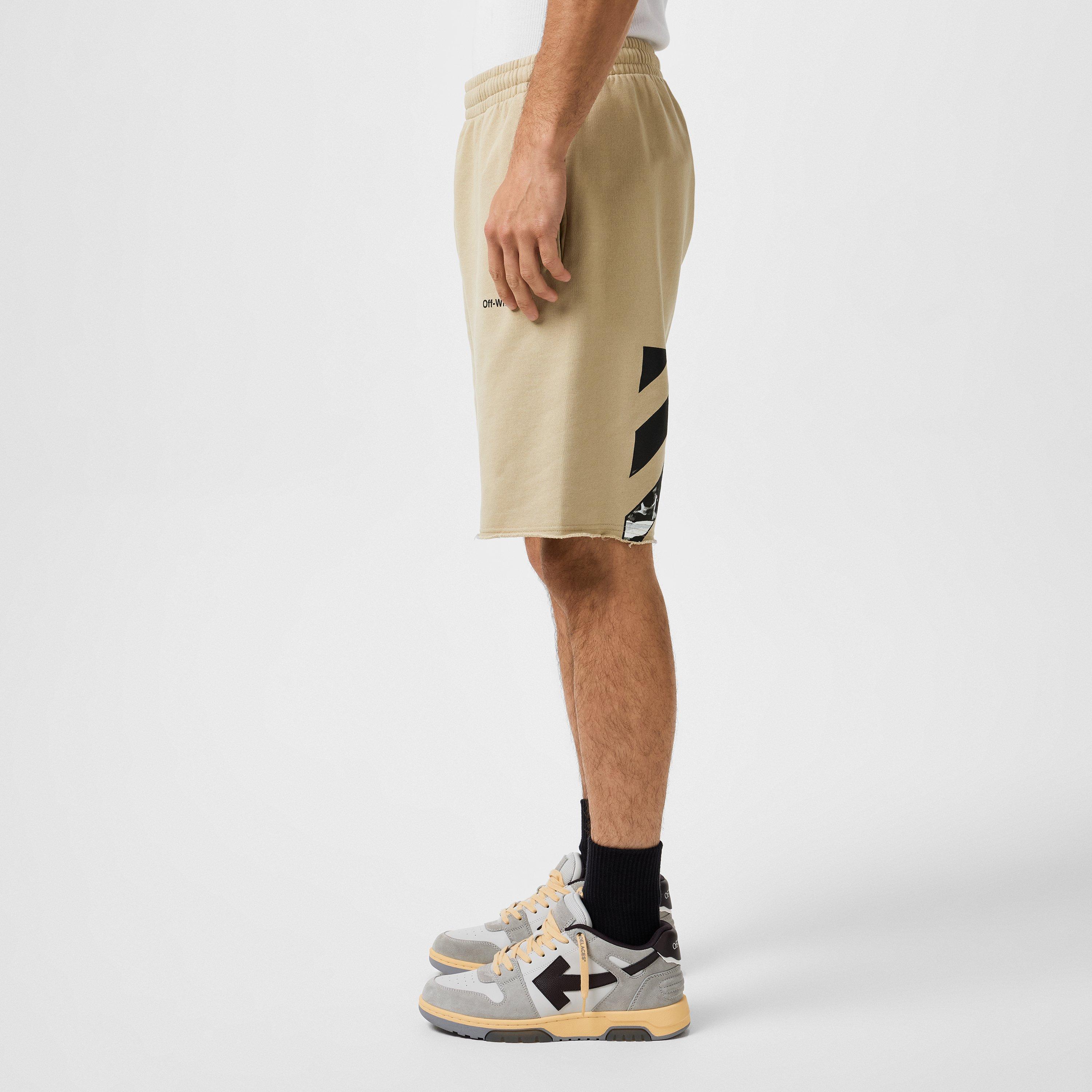 Off White Caravaggio Diag Shorts