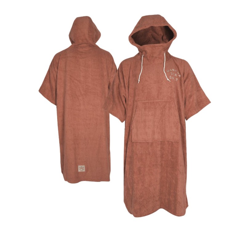 Poncho Manera Bamboo Summer - Brique - The Corner Shop