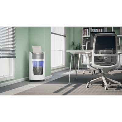 Leitz IQ Optimax - destructeur de documents coupe micro P5 - 10 feuilles - Corbeille 35 litres
