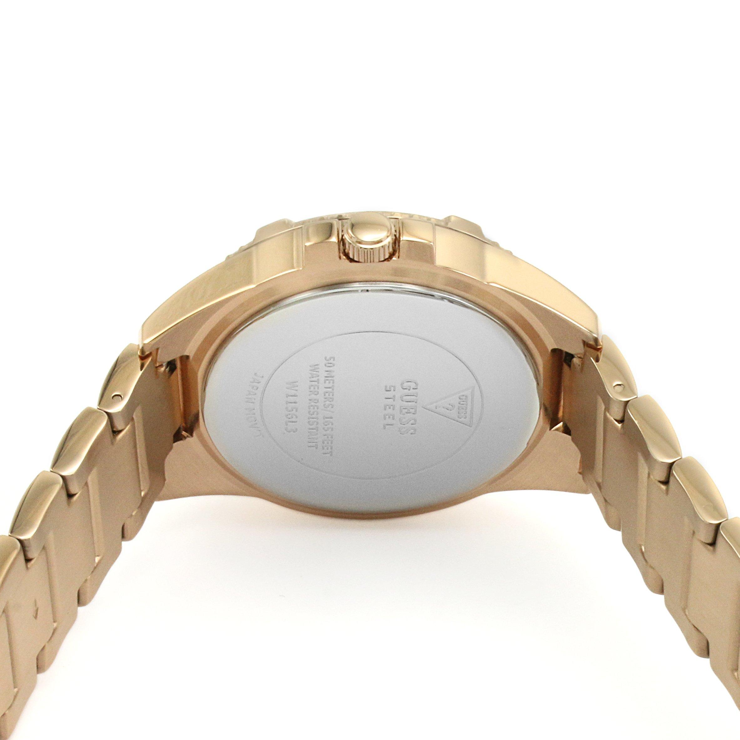 Guess Stainless Steel Fashion Analogue Quartz Watch