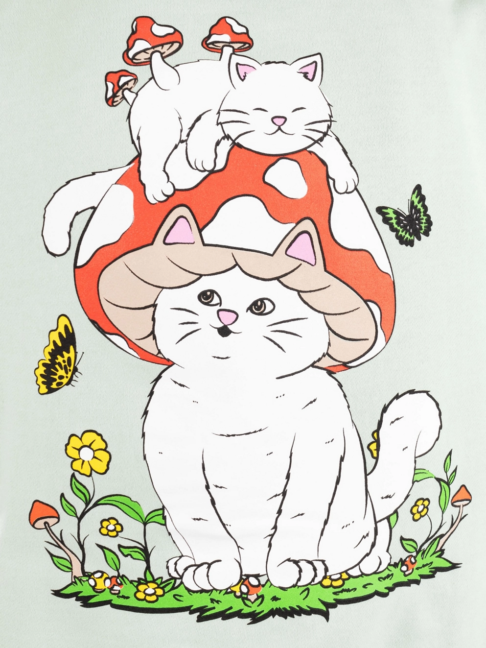 RIPNDIP Field Friends Hoodie sage