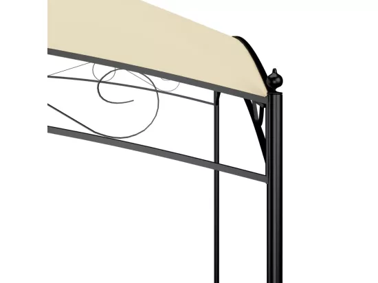 Belvédère 3x3x2,65 m Crème 180 g/m²