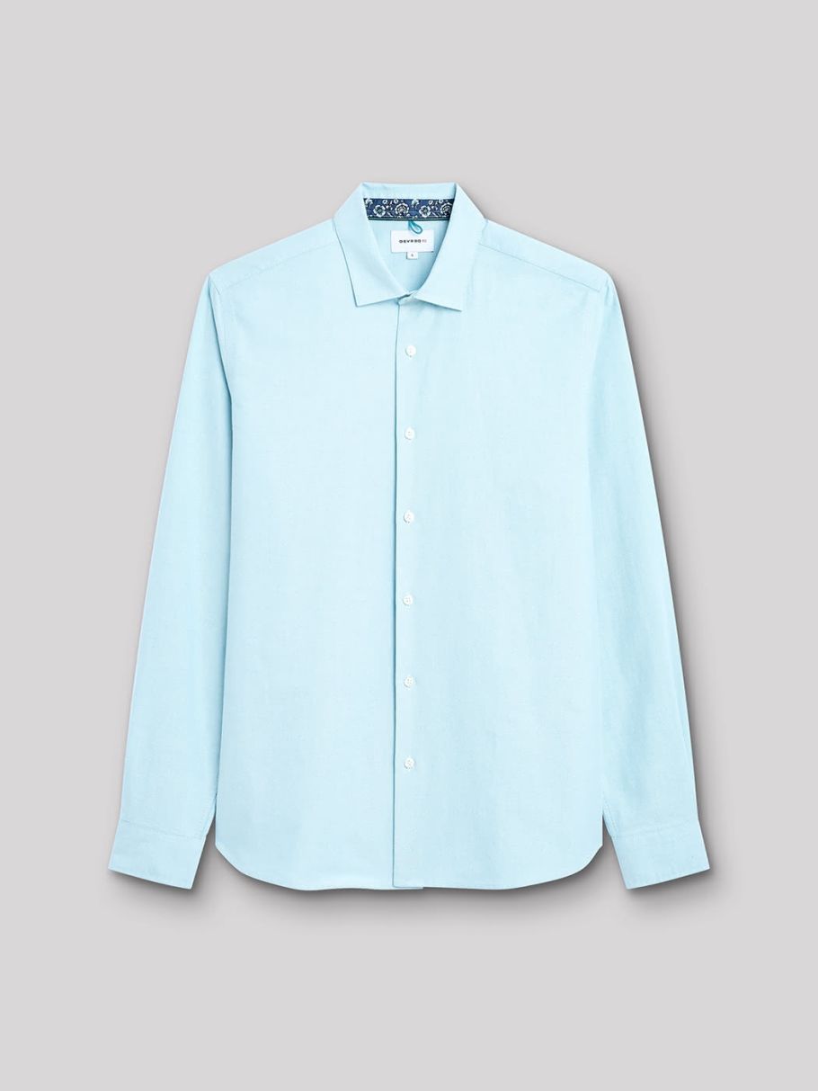 Chemise slim unie