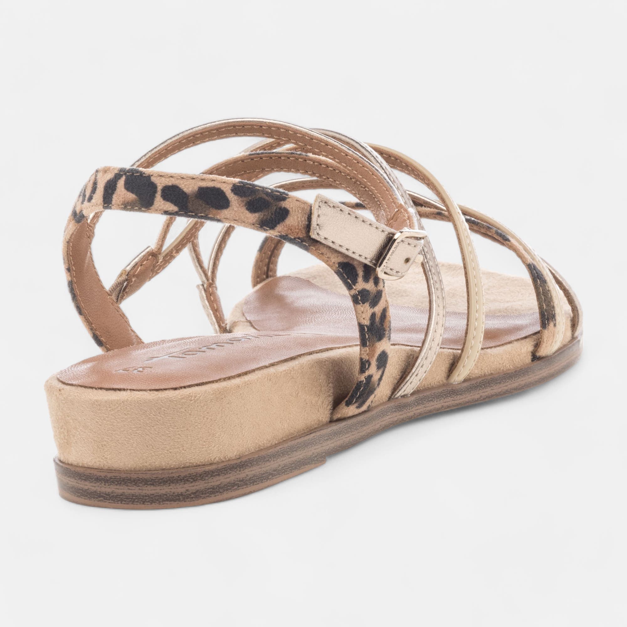 Nu-pieds Femme beige