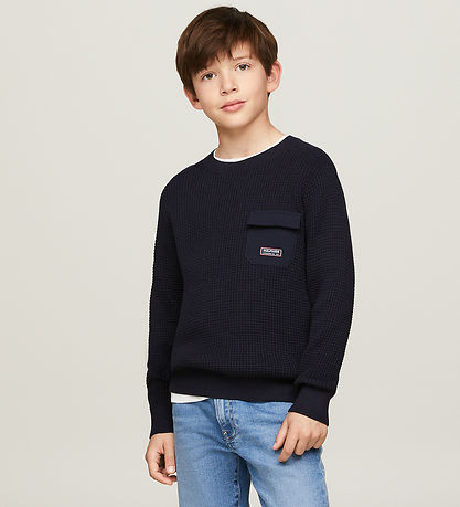 Tommy Hilfiger Bluse - Utility - Desert Sky
