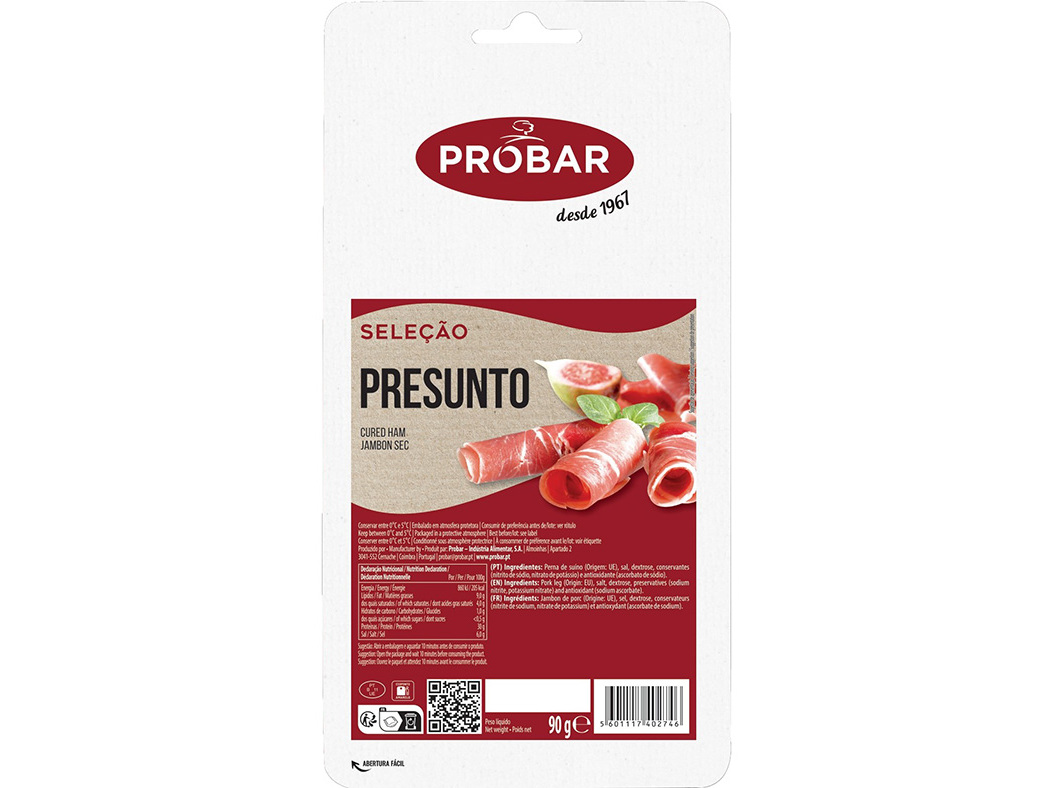 PRESUNTO PROBAR FATIADO SELEÇÃO 90G