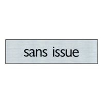 Pickup - Plaque de signalisation - 165 x 44 mm - sans issue