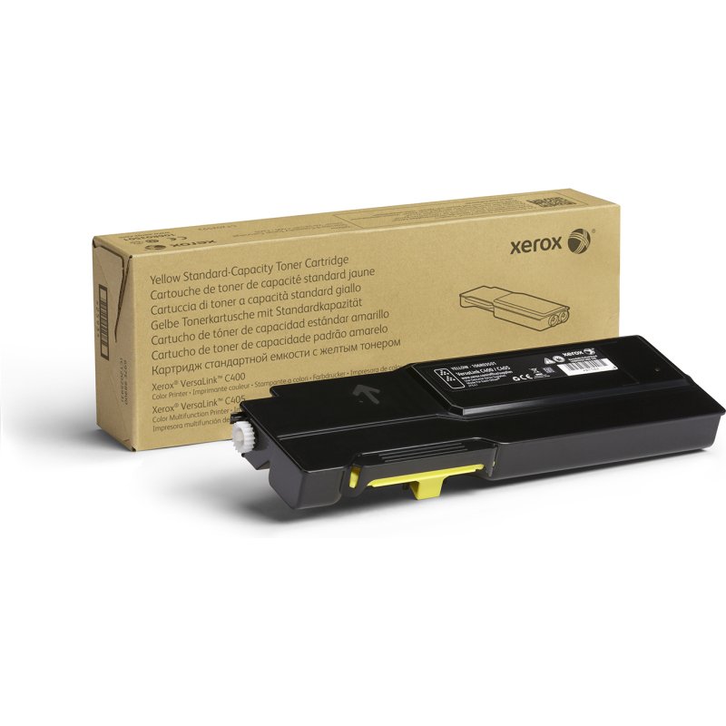 Xerox Cartouche de toner Jaune de Capacité standard Imprimante couleur ® VersaLink® C400/multifonctions ® VersaLink® C405 (2500 pages) - 106R03501
