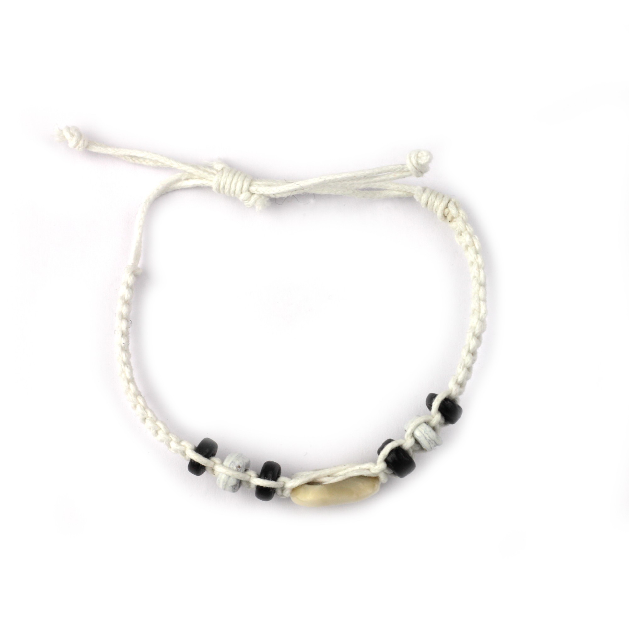 Armband geflochten, weiß, Ø 10 cm günstig bestellen
