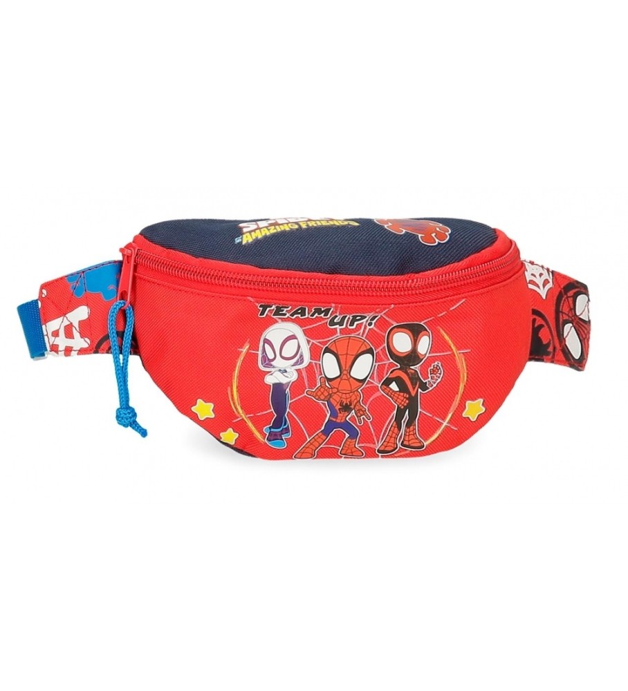 Joumma Bags Riñonera Spidey e amigos rojo