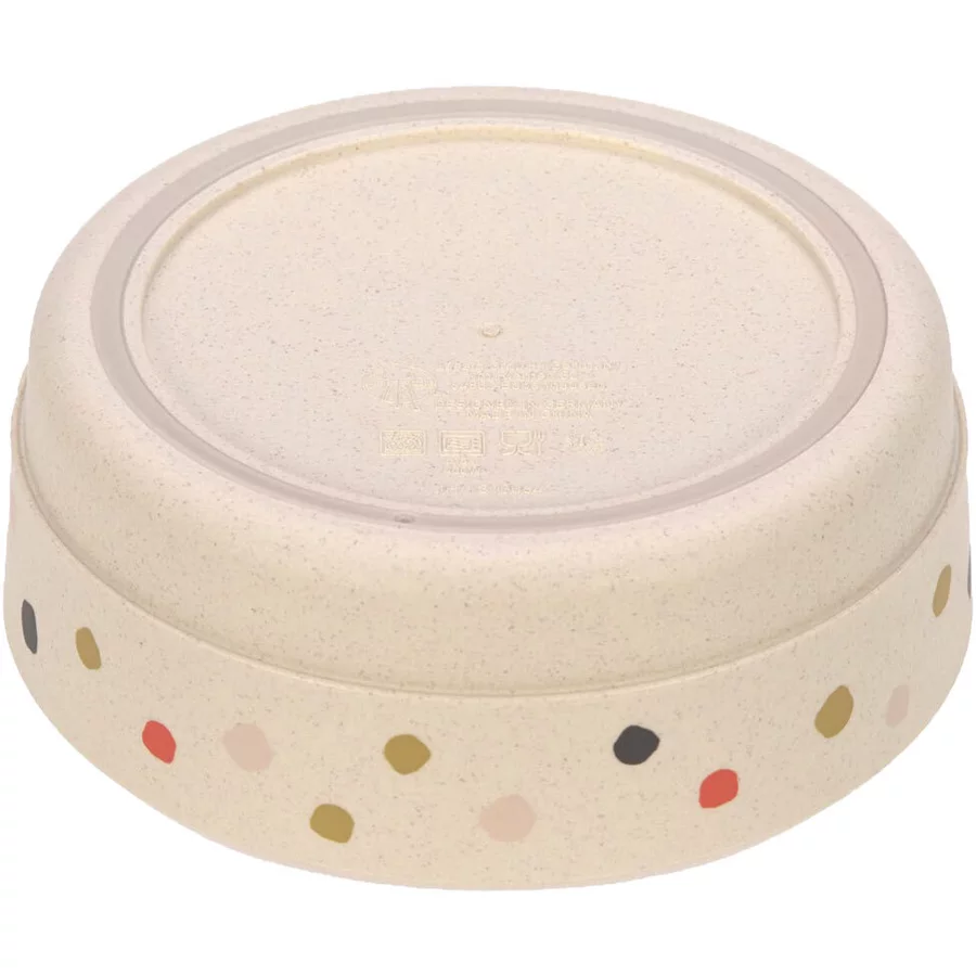 Lässig Kindergeschirrset mit 2 Lätzchen Little Mateys 6er Set orange