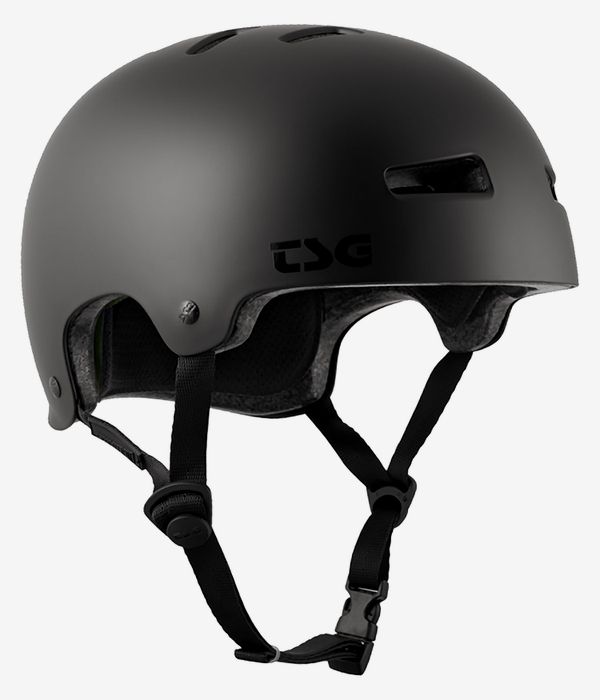 TSG Evolution-Solid-Colors Helm (satin dark black)
