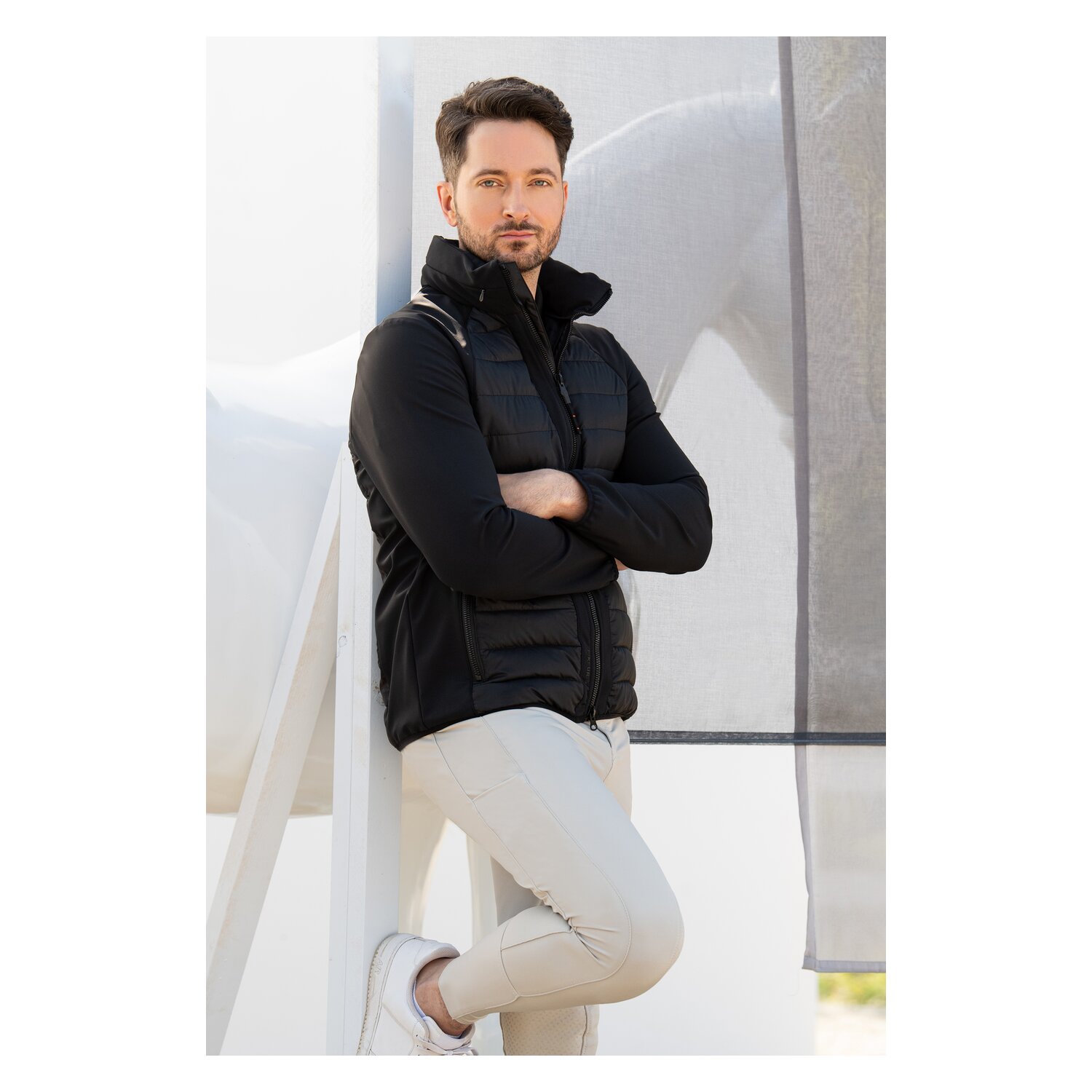 PIKEUR Sports Collection Herren-Hybridjacke - black - 46