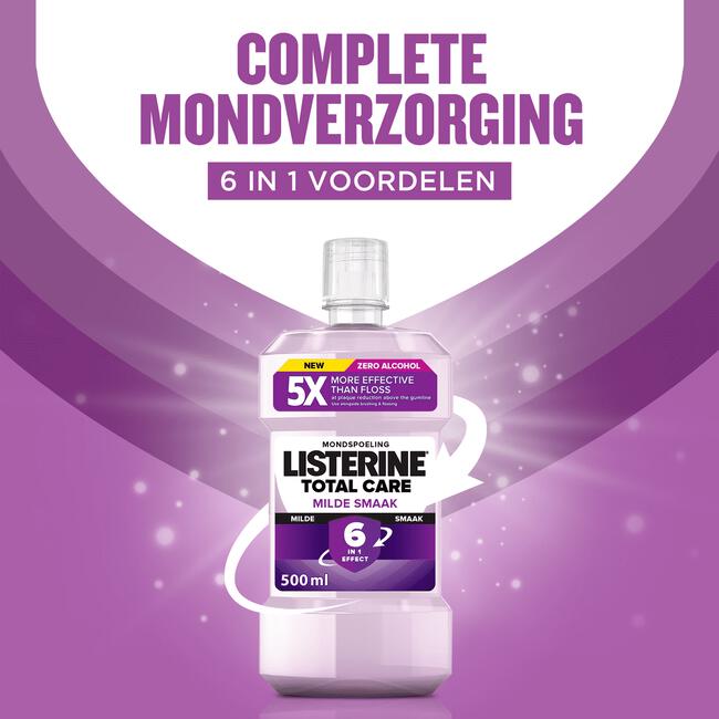 Listerine Total Care Extra Mild 500ml