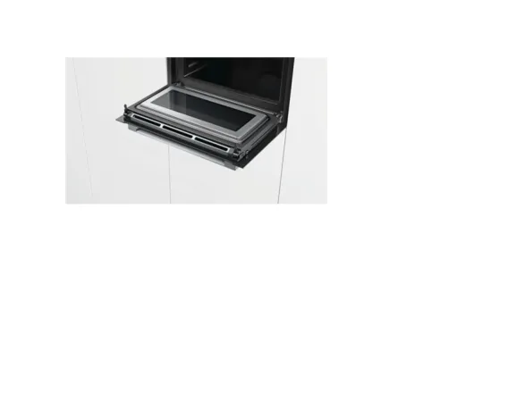 Bosch Serie | 8 CMG633BS1 - Kombinationsovn - til indbygning - niche - bredde: 56 cm - dybde: 55 cm - højde: 45 cm - med selv-rengøring - inox
