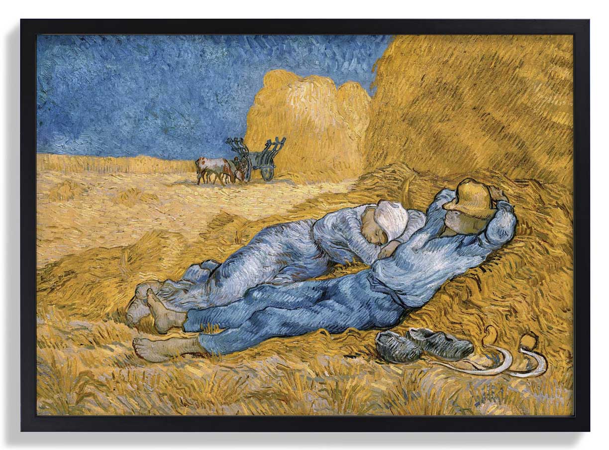 Die Siesta von Van Gogh