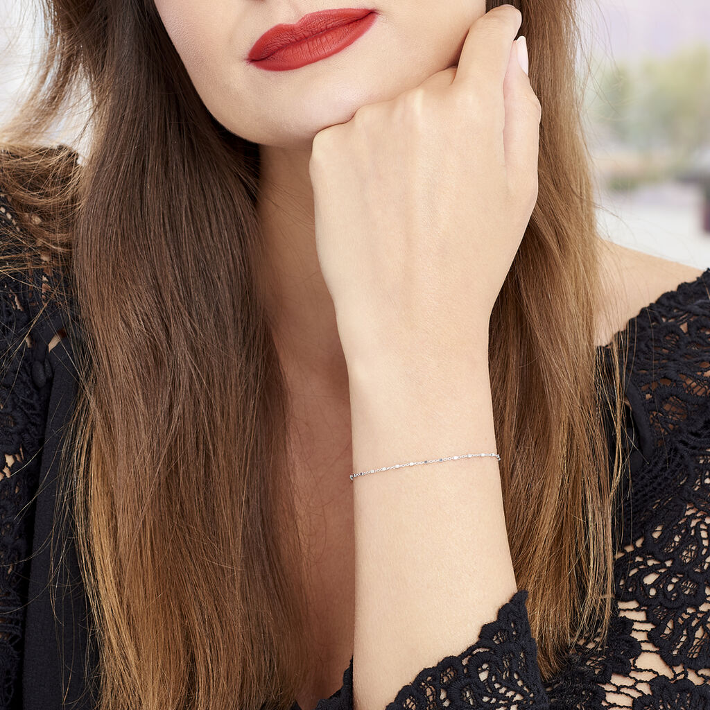 Bracelet Danael Argent Blanc