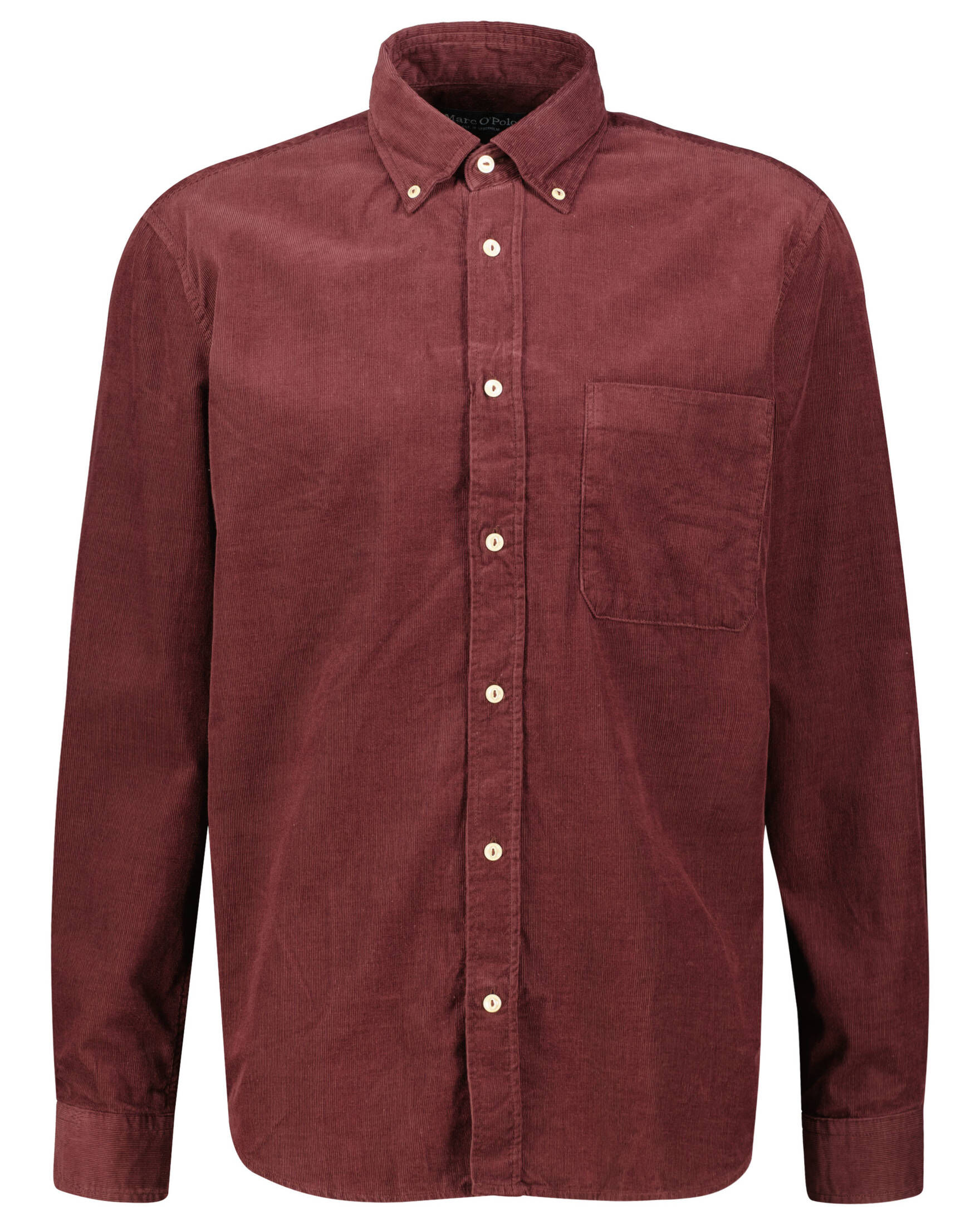 Marc O'Polo| Herren Freizeithemd Langarm Regular Fit