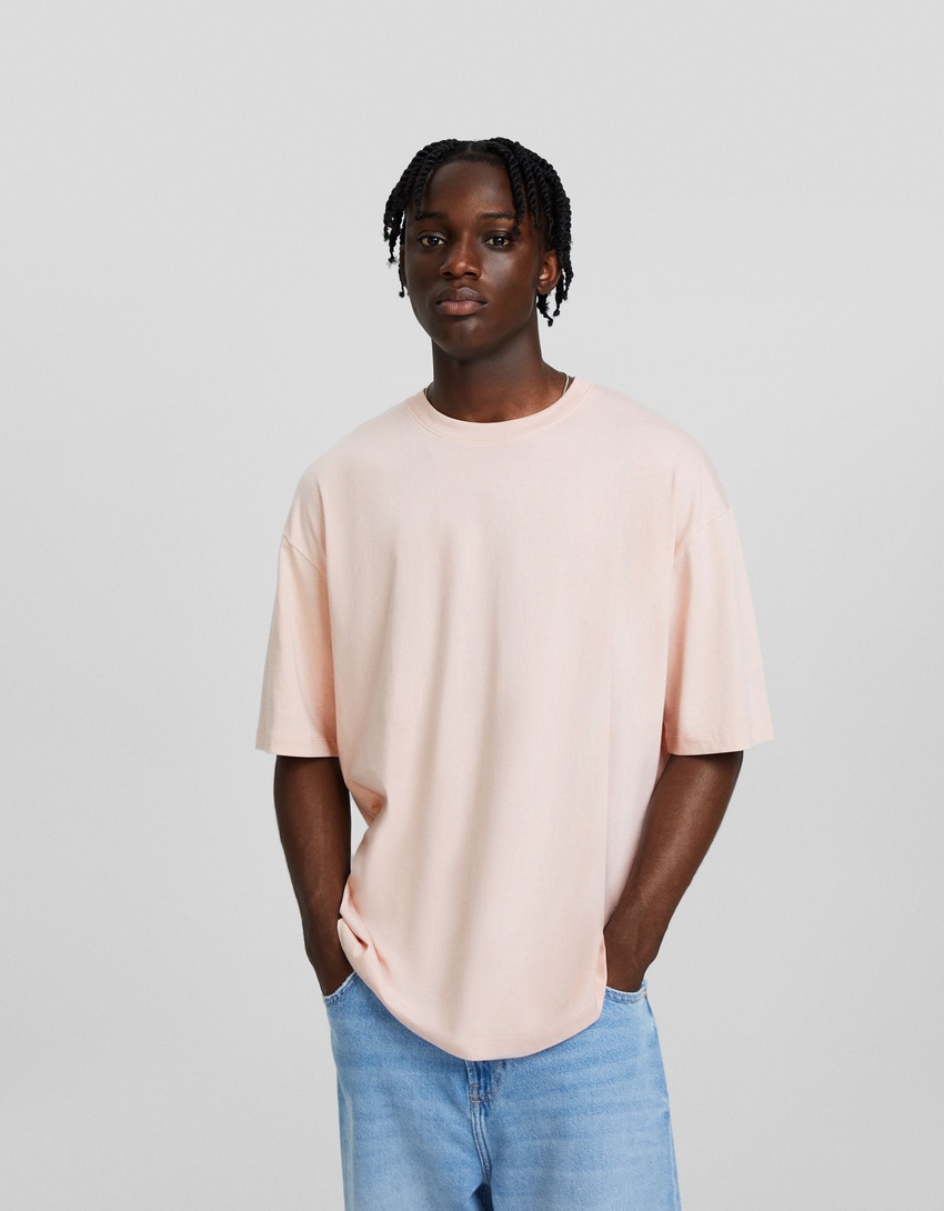Camiseta de manga curta oversized