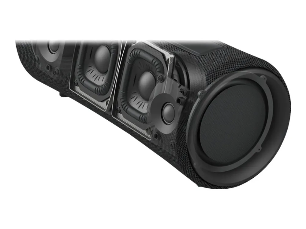 Sony SRS-XG300 - Højttaler - til transportabel brug - trådløs - Bluetooth - App-kontrolleret - 2-vejs - sort