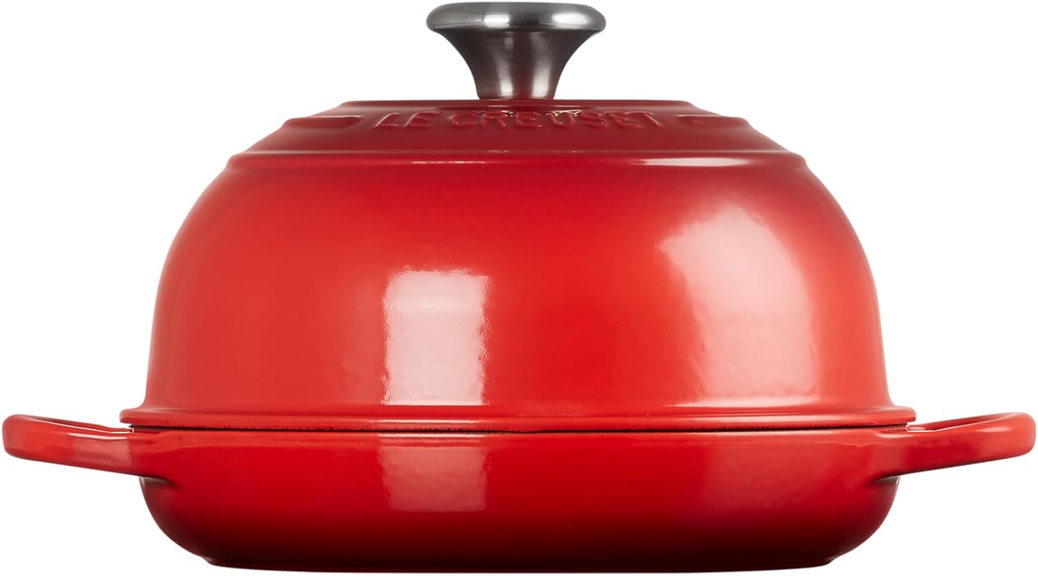 Le Creuset Signature Gusseisen Brot Bräter, 24cm, Kirschrot, 21301240600430