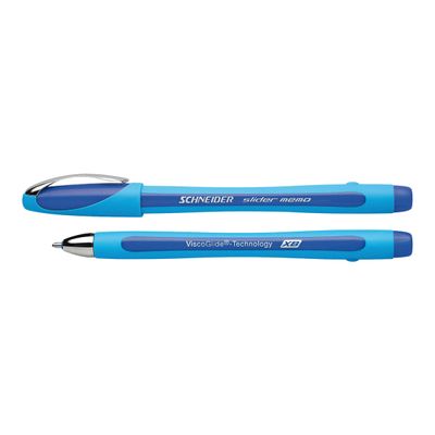 Schneider Slider Memo XB - Stylo à bille - bleu - 1.4 mm