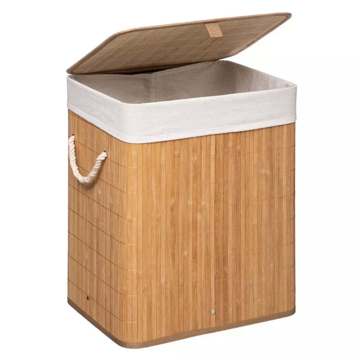Panier à linge en bambou (H50 cm) Nuevo Naturel