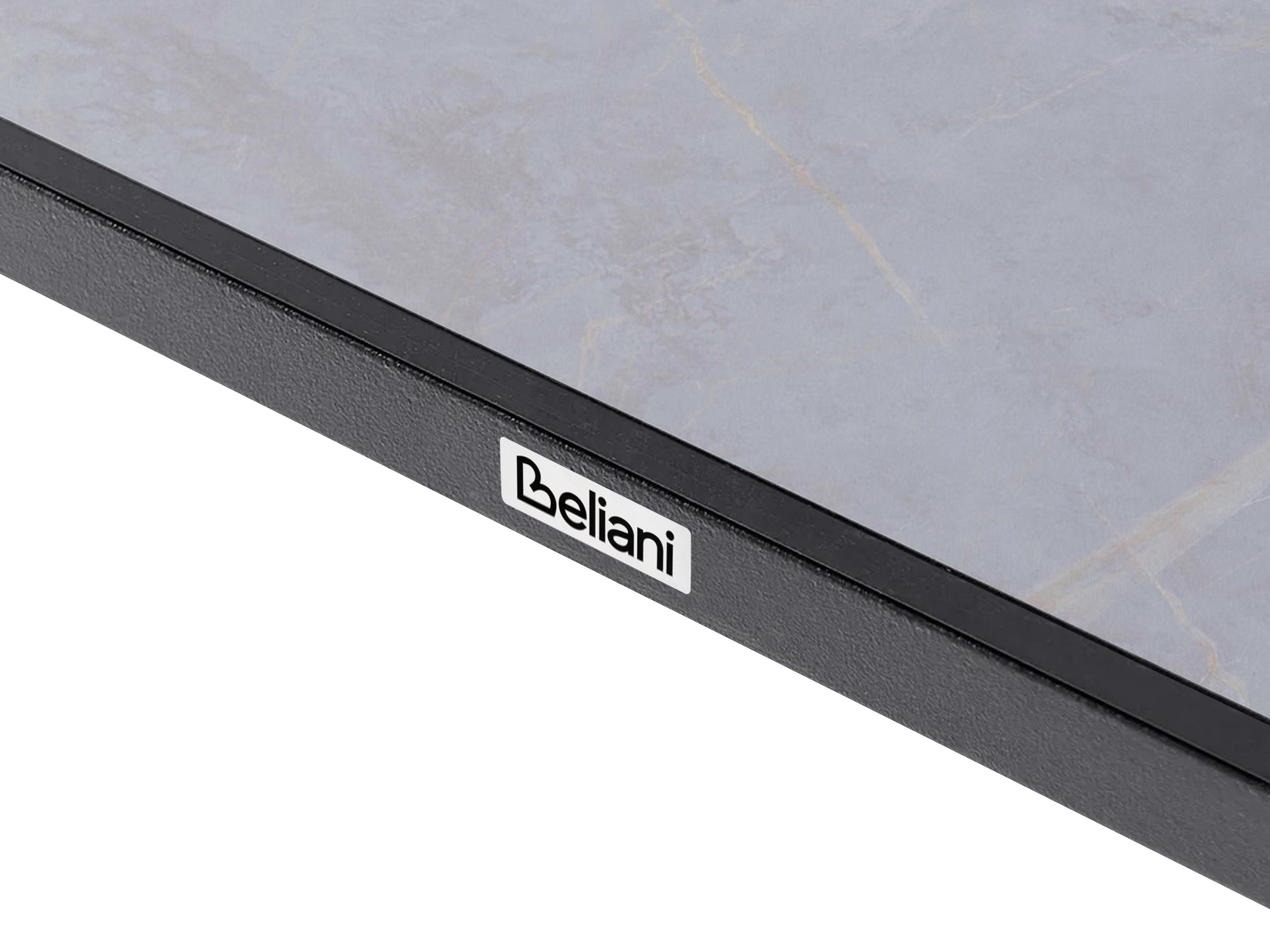 Tuin eettafel TOLENTINO 180 cm 90 cm Steeneffect Lichtgrijs