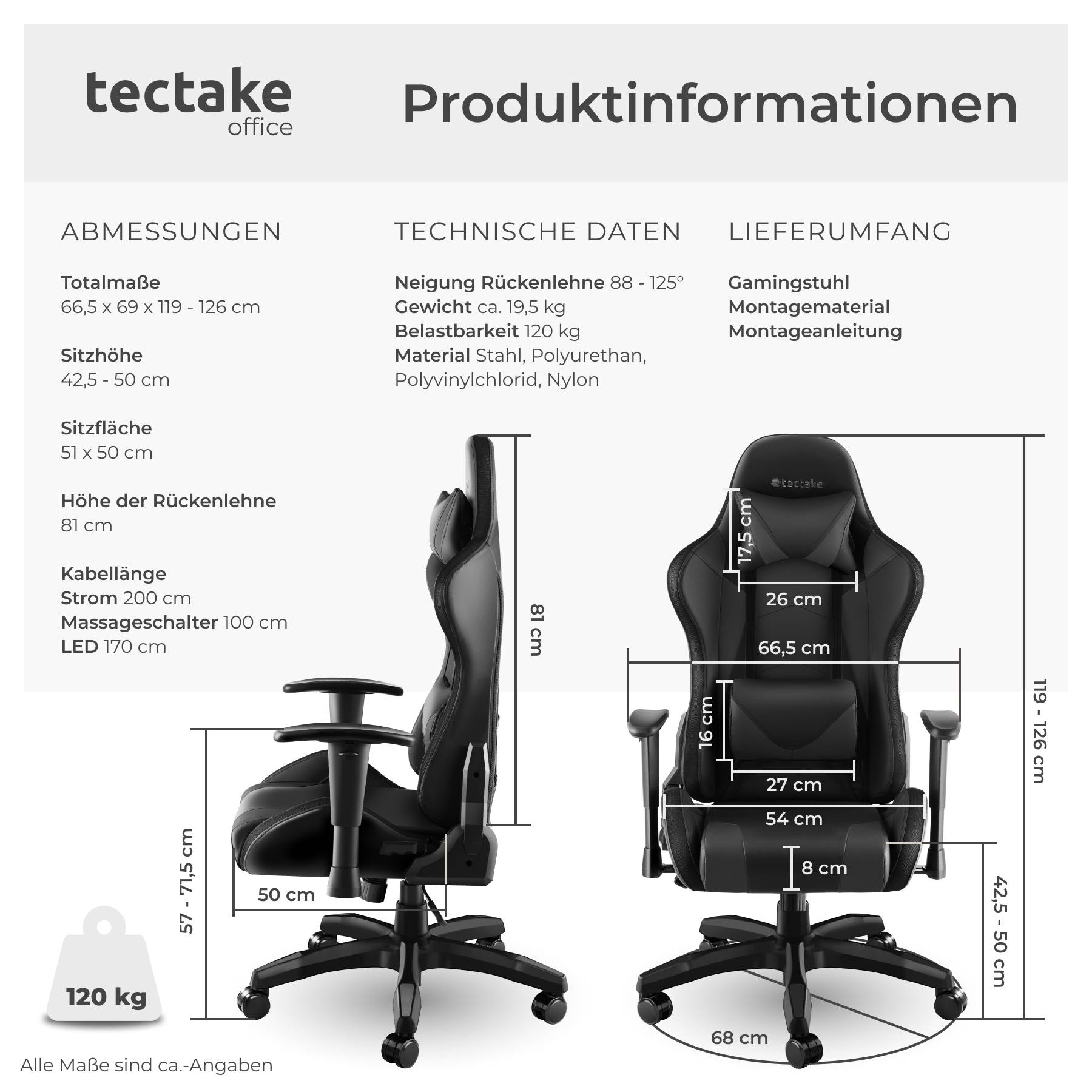 Gamingstuhl Tartaros