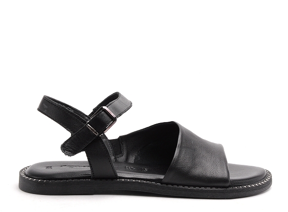 Tamaris nu pieds plats femme 28120 28 noir