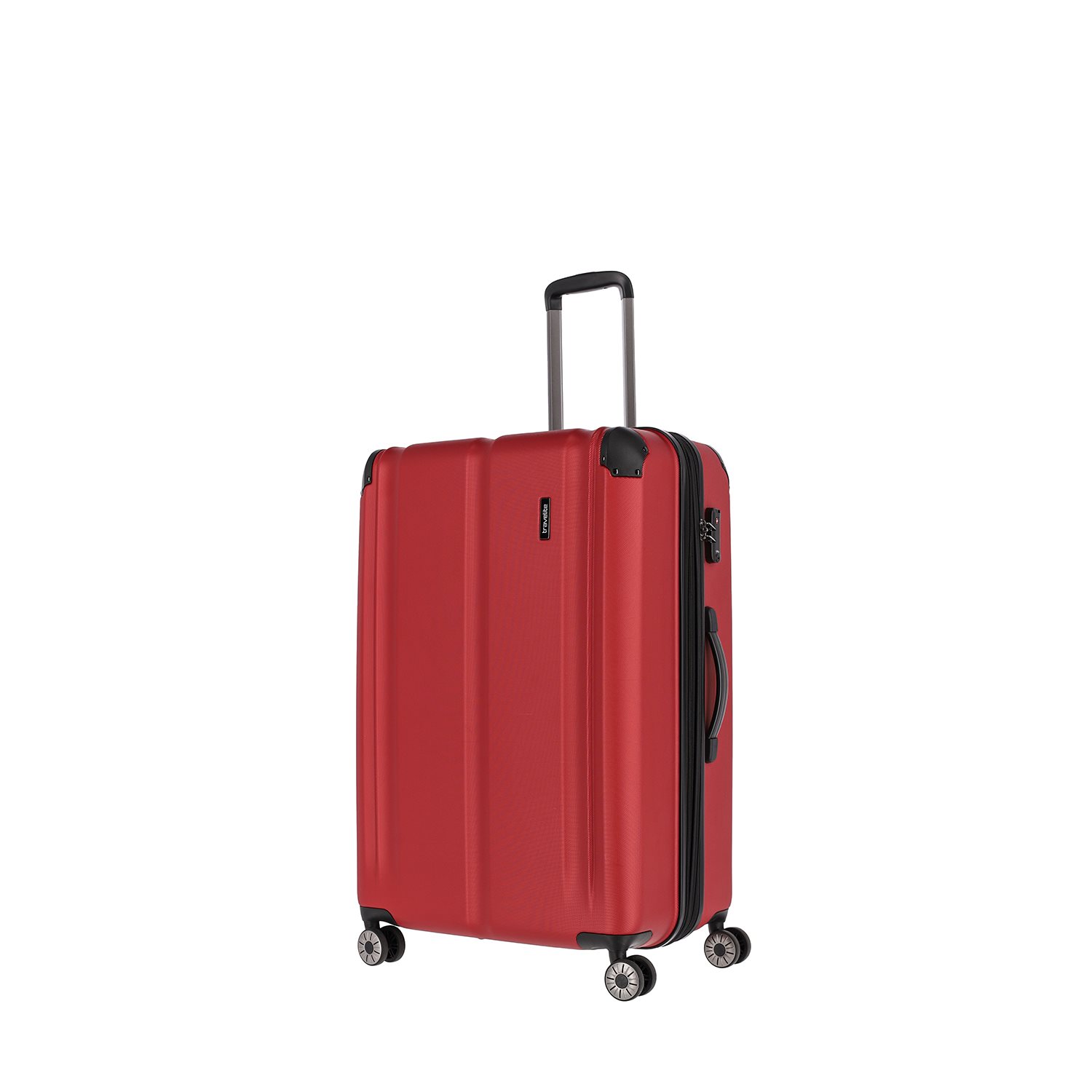 Travelite City 4 Wiel Trolley L Expandable red