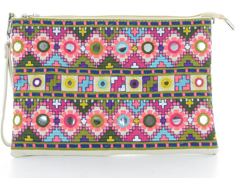 Elue par nous-ZOMELO Textile Blanc Rose