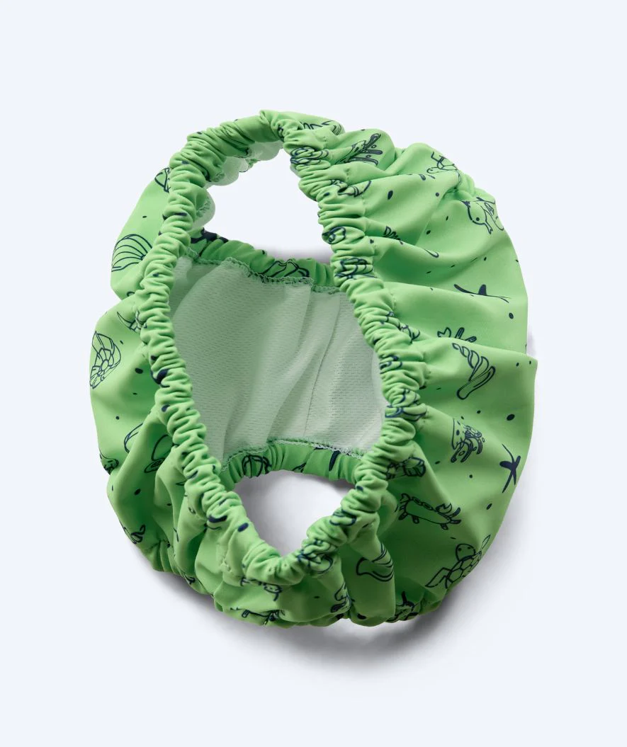 Watery blebadebukser til børn - Foss Lining Nappy - Atlantic Green