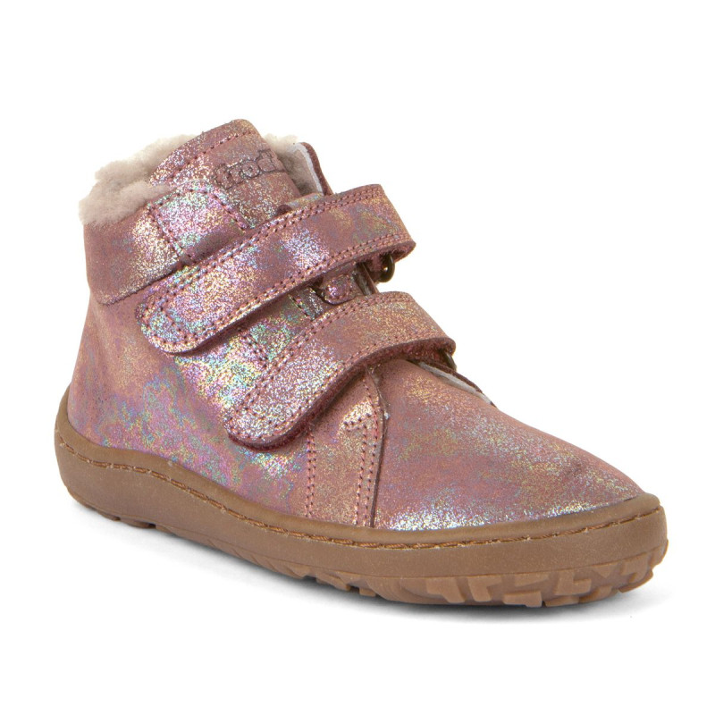 Froddo Froddo Barefoot Winter Furry Fourrées Rose Brillant