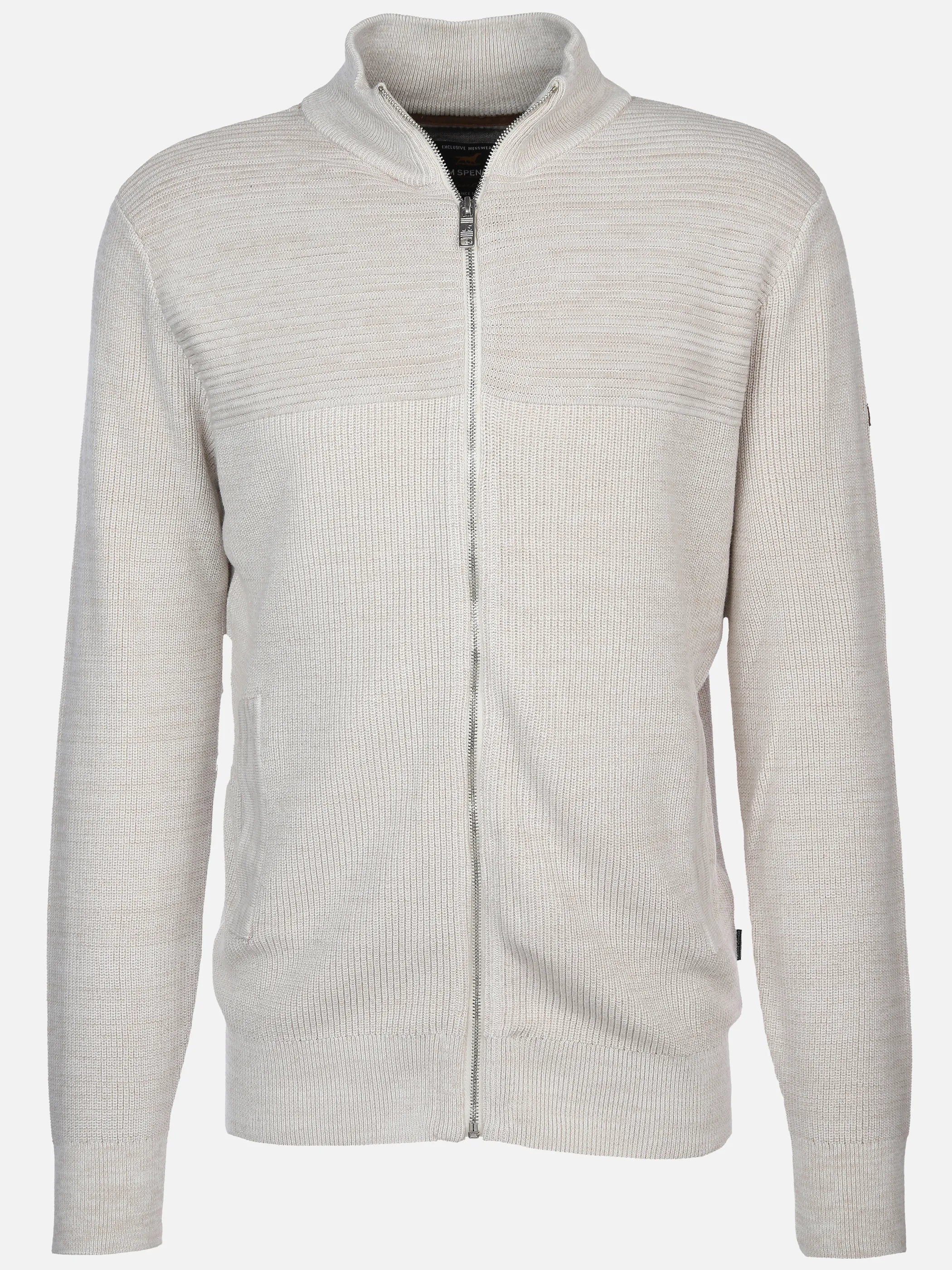 Herren Strickcardigan mit Reißverschluss