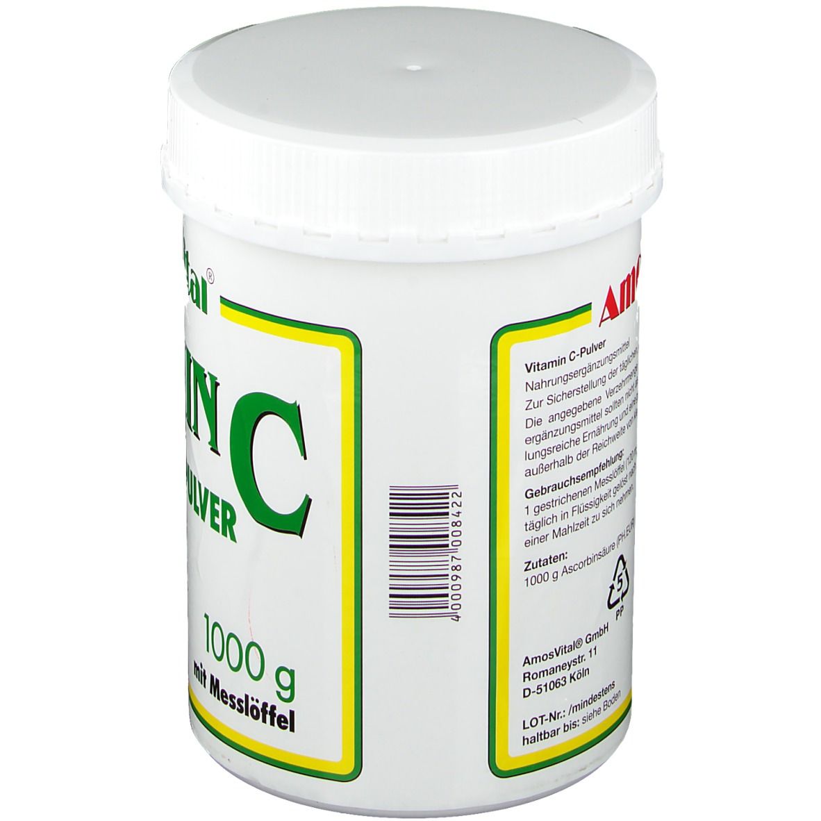 AmosVital® Soma Vitamin C Pulver