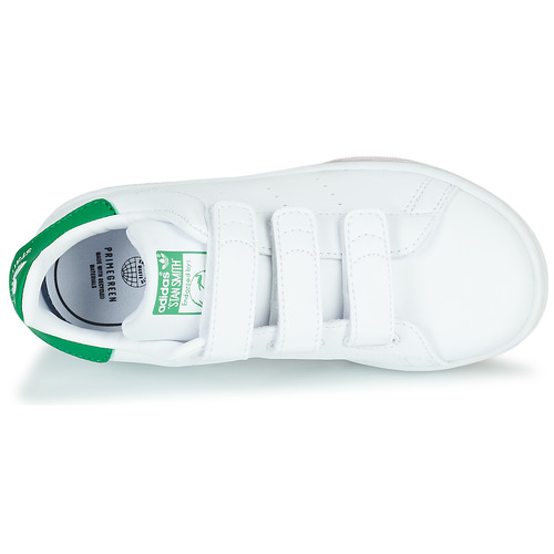 adidas Originals - STAN SMITH CF C ECO-RESPONSABLE - Blanc / vert VEGAN