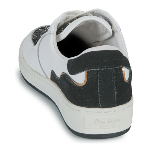 Bons baisers de Paname - LOULOU BLANC NOIR GLITTER - Blanc
