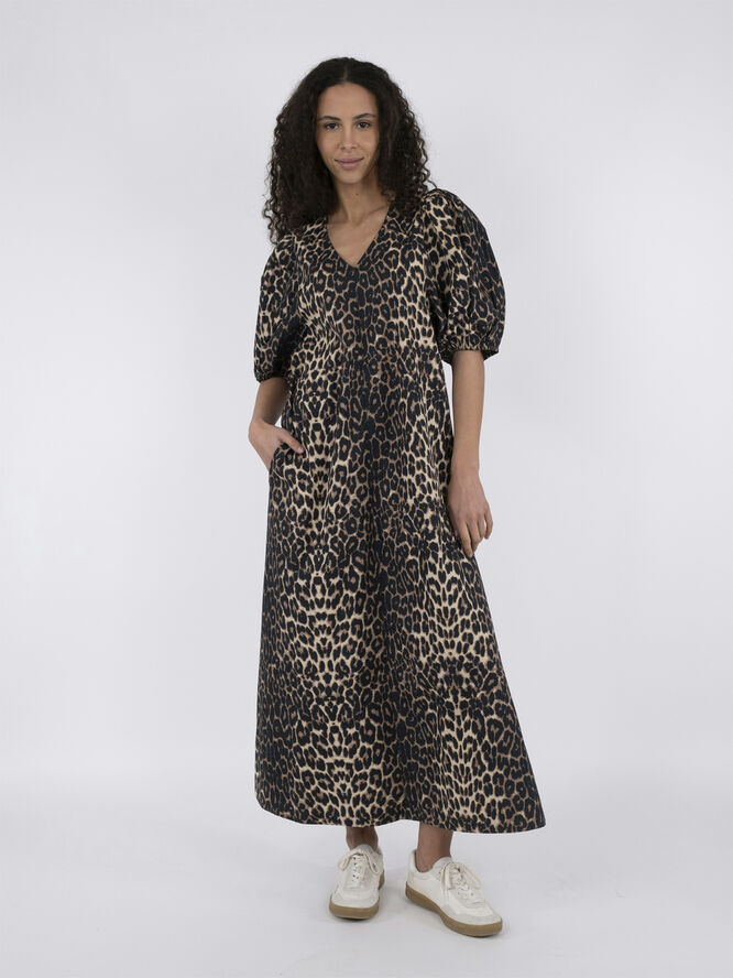 Neo Noir Bobbie Leo Dress Leopard
