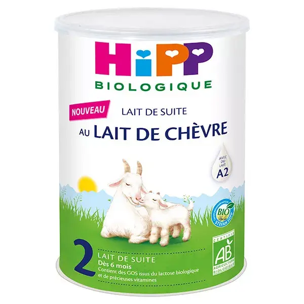 Leite Infantil Orgânico Hipp - 2ª Fase - Leite de Cabra Orgânico - 400g