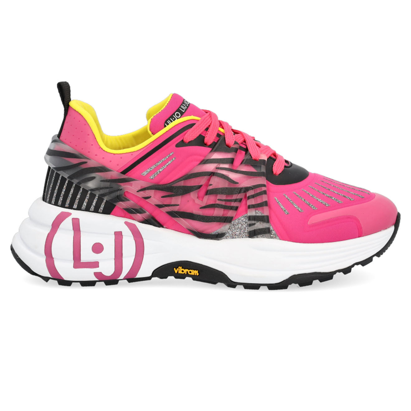 Liu-Jo Sneakers Nandina rose/noir/jaune