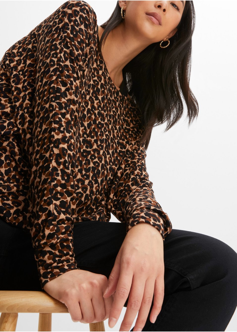 T-shirt long avec top (Ens. 2 pces.)