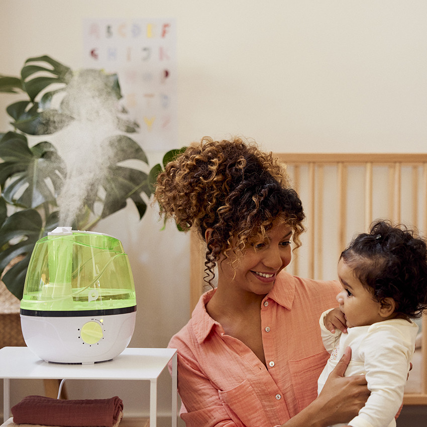 Humidificateur Brisedoo vert et blanc