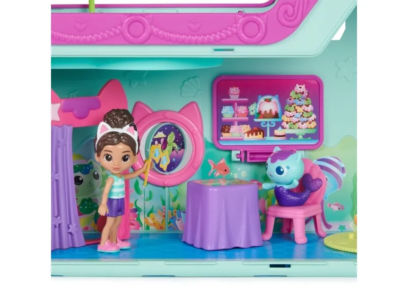 Gabby's Dollhouse Cat-Tastic Cruise Ship