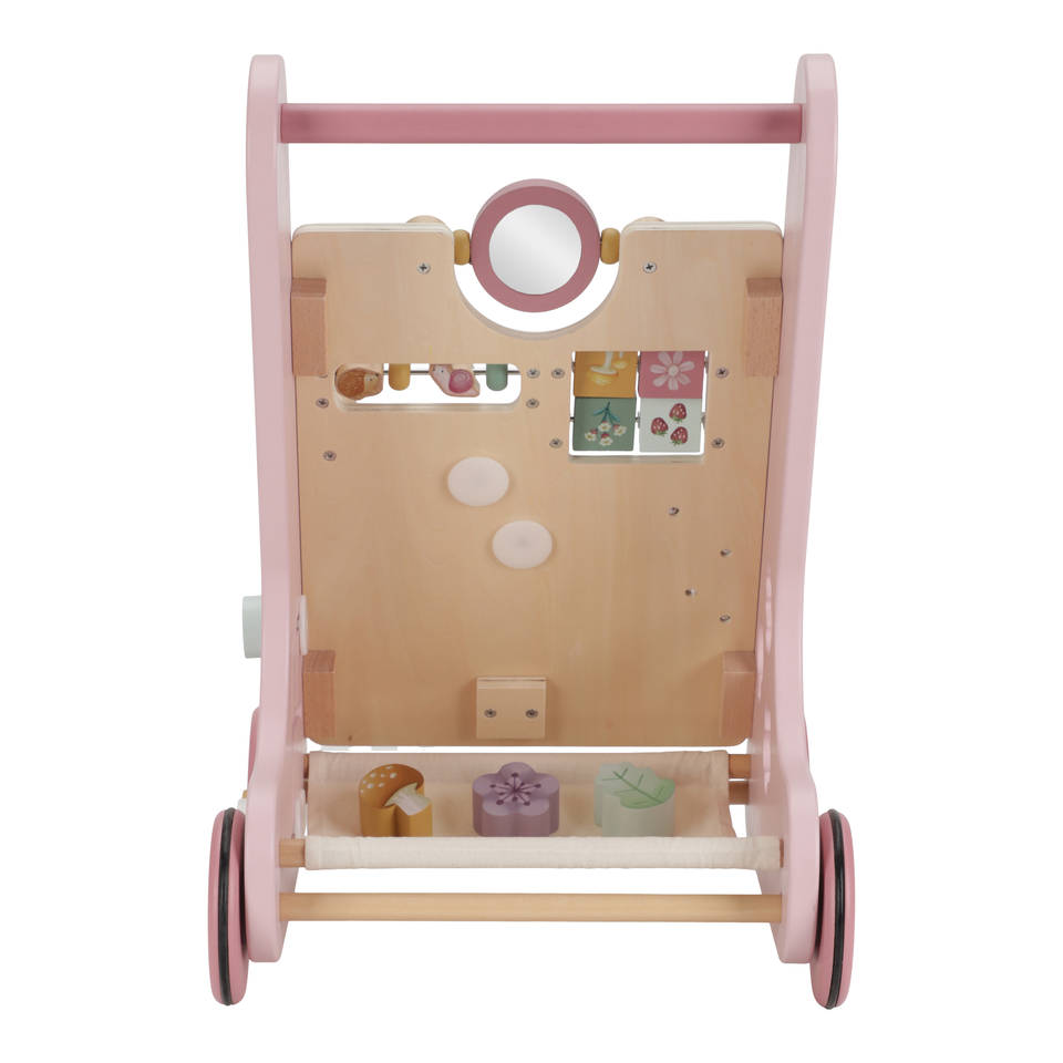 Little Dutch Fairy Garden houten activiteiten loopwagen