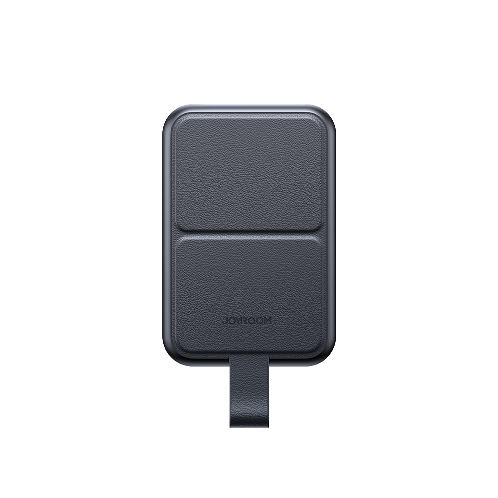 (15W) 10000mAh Magnetische Qi2 MagSafe Powerbank USB C Ladegerät mit LED Anzeige   Kickstand (JR-PBM11) - Schwarz